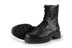 Cafe Moda Veterboots in maat 40 Zwart | 10% extra korting, Kleding | Dames, Schoenen, Verzenden, Zwart, Cafe Moda, Overige typen