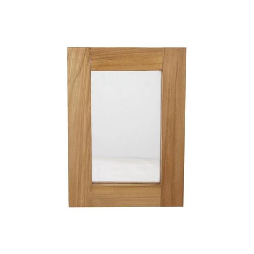 Teak Spiegel 18x25cm, Watersport en Boten, Accessoires en Onderhoud, Nieuw, Ophalen of Verzenden