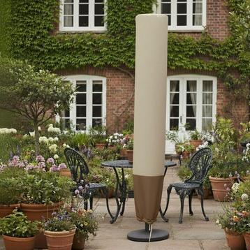 Parasolhoes 300 - 350 cm Bruin beschikbaar voor biedingen