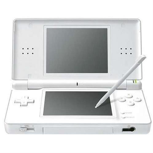 Nintendo DS Lite Wit (Nette Staat & Krasvrije Schermen), Spelcomputers en Games, Spelcomputers | Nintendo DS, Zo goed als nieuw