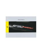 2020 FERRARI SF90 STRADALE INSTRUCTIEBOEKJE ENGELS