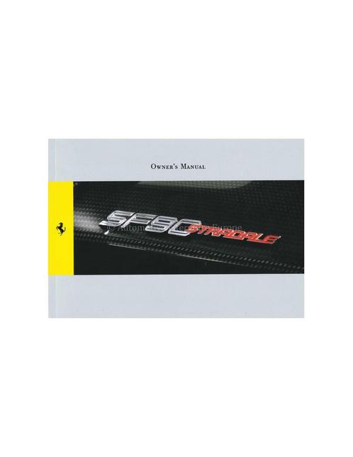 2020 FERRARI SF90 STRADALE INSTRUCTIEBOEKJE ENGELS, Auto diversen, Handleidingen en Instructieboekjes