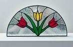 Nederlands design Glas-in-loodraam - Handmade , 1960’s -, Antiek en Kunst