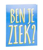 Wenskaart Beterschap 17cm, Verzenden, Nieuw