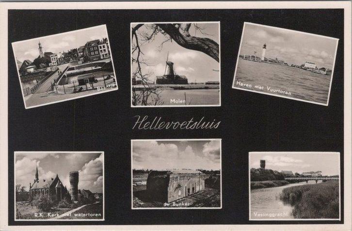 HELLEVOETSLUIS - Meerluik Hellevoetsluis, Verzamelen, Ansichtkaarten | Nederland, Verzenden