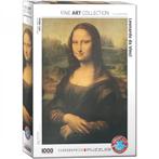 Mona Lisa - Leonardo da Vinci Puzzel (1000 stukjes) |, Hobby en Vrije tijd, Denksport en Puzzels, Nieuw, Verzenden