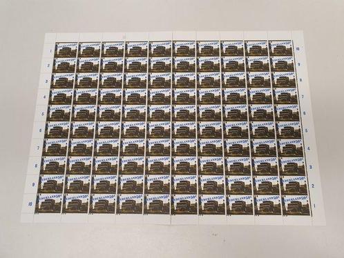 Nederland 1980/1995 - Collectie 49 complete vellen van 100, Postzegels en Munten, Postzegels | Nederland