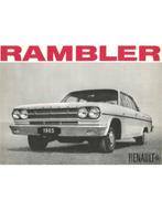 1965 RENAULT RAMBLER BROCHURE NEDERLANDS, Boeken, Auto's | Folders en Tijdschriften, Nieuw, Renault, Author