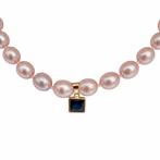 Zonder minimumprijs - Ketting met hanger - 18 karaat Geel