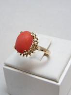 18 karaat Rosé goud - Ring Koraal, Sieraden, Tassen en Uiterlijk, Antieke sieraden