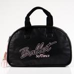 Zwarte Ballet Tas met Sleutelhanger BG505, Verzenden, Nieuw