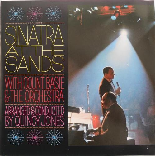 cd - Frank Sinatra - Sinatra At The Sands, Cd's en Dvd's, Cd's | Overige Cd's, Zo goed als nieuw, Verzenden