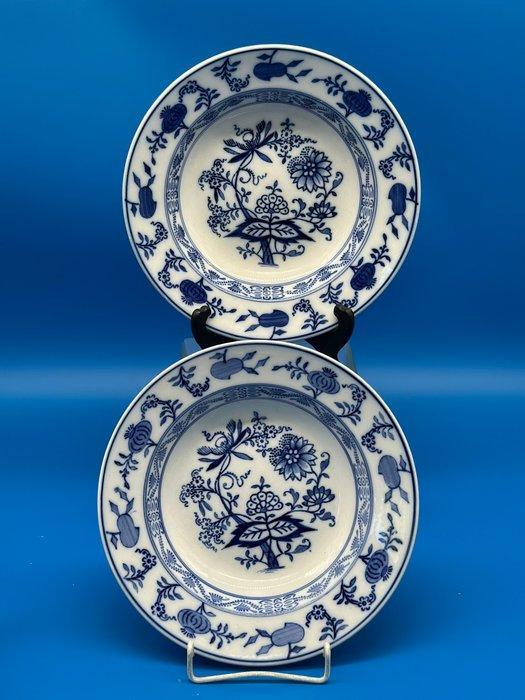 Harnas - Villeroy & Boch Dresden – 2 diepe borden in, Antiek en Kunst, Antiek | Meubels | Tafels