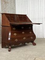 Bureau - klepbureau, buro, secretaire, bureau - Eiken hout -, Antiek en Kunst
