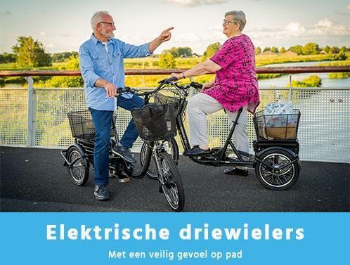 LUXE Qivelo Senior elektrische driewieler fiets E-bike raam, Fietsen en Brommers, Fietsen | Driewielfietsen, Nieuw, Ophalen of Verzenden
