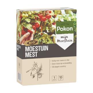 Moestuinmest | Pokon | 10 m² (1 kg, Bio-label), Tuin en Terras, Aarde en Mest, Verzenden