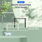 Zit sta bureau - Elektrisch - Verstelbaar - Bureauframe - Zw, Diversen, Bureau-accessoires, Verzenden, Zo goed als nieuw