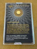 Rwanda. 10 Frw 2019 St. George mit Diamant 1/100 Oz (.999), Postzegels en Munten