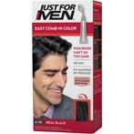 Just for Men Autostop Haarverf Zwart A55 35 gr, Sieraden, Tassen en Uiterlijk, Uiterlijk | Haarverzorging, Nieuw, Verzenden