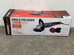 Veiling - Powerplus haakse poliermachine POWE41030 1200W, Auto diversen, Autogereedschap, Nieuw