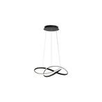 Moderne Hanglamp | Zwarte  ring | Ø50cm | 4000K naturel wit, Huis en Inrichting, Kunststof, 50 tot 75 cm, Nieuw, Ophalen of Verzenden