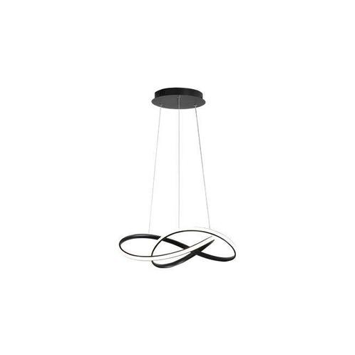 Moderne Hanglamp | Zwarte  ring | Ø50cm | 4000K naturel wit, Huis en Inrichting, Lampen | Hanglampen, 50 tot 75 cm, Nieuw, Kunststof