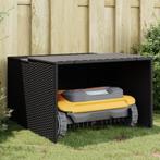 vidaXL Garage voor robotmaaier 86x90x52/57 cm poly rattan, Verzenden, Nieuw