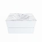 MONDIAZ VICA-DLUX 80cm badmeubel onderkast Talc 2 lades., Ophalen of Verzenden, Nieuw, Bad
