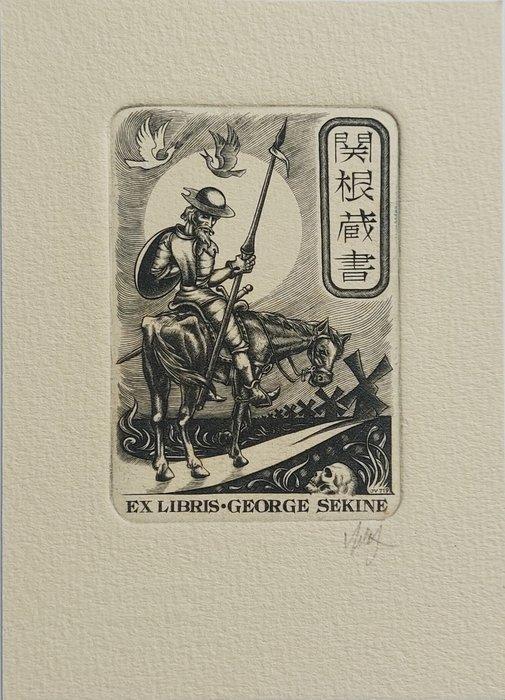 55 exlibris met literaire / mythologische motieven - Ex, Antiek en Kunst, Antiek | Boeken en Bijbels