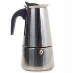 Italiaanse Koffiepot Quttin staal, 300 MM kops ( Z), Witgoed en Apparatuur, Koffiezetapparaten, Verzenden, Nieuw