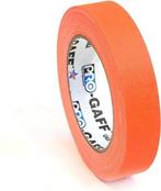 Pro-Gaff neon gaffa tape 24mm x 22,8m Oranje, Nieuw, Verzenden