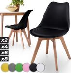 Eetkamerstoelen - Kuipstoelen - Zwart - Set van 2, Huis en Inrichting, Verzenden, Nieuw