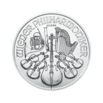 1 troy ounce zilveren Philharmoniker munt (goedkoop), Postzegels en Munten, Edelmetalen en Baren, Verzenden, Zilver