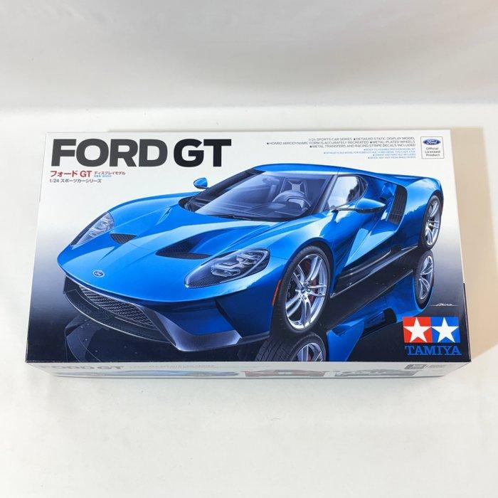 Tamiya 1:24 - Modelbouwdoos - Ford GT - 24346 2018s, Hobby en Vrije tijd, Modelauto's | 1:5 tot 1:12