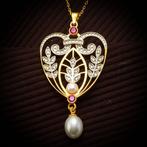 Zonder minimumprijs - Ketting met hanger - 8 karaat Zilver,