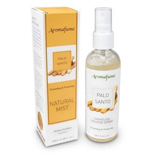 Aromafume smudge spray palo santo 100ml, Sport en Fitness, Gezondheidsproducten en Wellness, Aroma, Nieuw, Ophalen of Verzenden