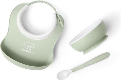 BabyBjörn Babyservies 3-delig Pastelgroen, Huis en Inrichting, Keuken | Servies, Verzenden