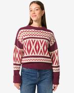 HEMA Damestrui Oona grafisch bordeauxrood, Kleding | Dames, Overige Dameskleding, Verzenden, Nieuw