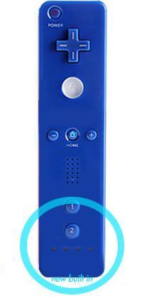 Controller Wii - Motion Plus Donkerblauw - Third Party Wii, Spelcomputers en Games, Spelcomputers | Nintendo Consoles | Accessoires