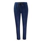 Heartkiss • donkerblauwe broek suede look • S, Kleding | Dames, Broeken en Pantalons, Maat 36 (S), Verzenden, Blauw, HeartKiss