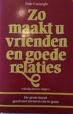 Zo maakt u vrienden en goede relaties 9789060578711 Carnegie, Boeken, Verzenden, Gelezen, Carnegie
