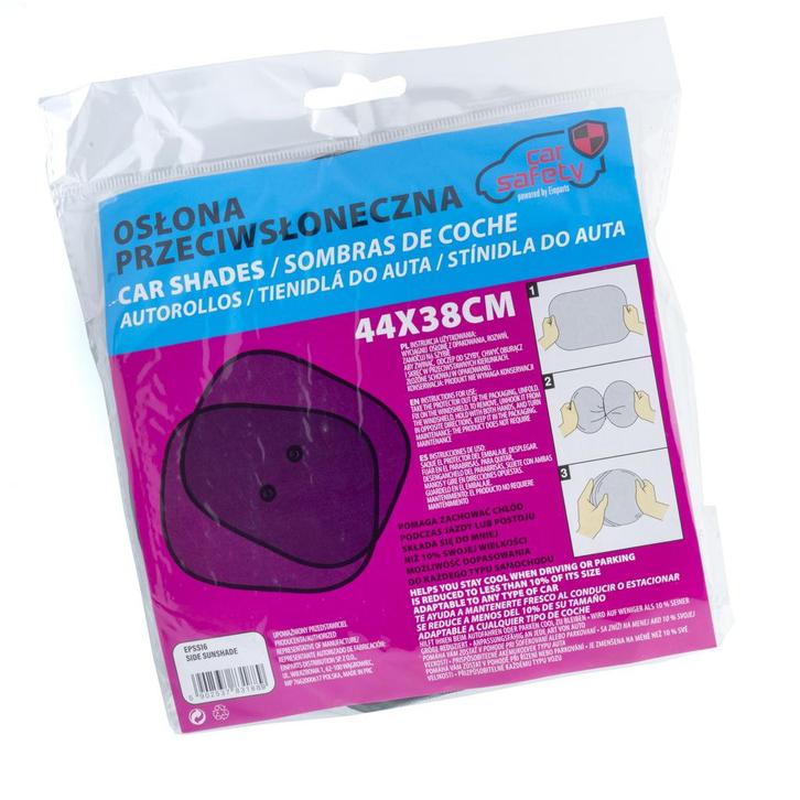 Zonwering - 2 stuks - Zwart, Auto-onderdelen, Overige Auto-onderdelen, Nieuw, Verzenden