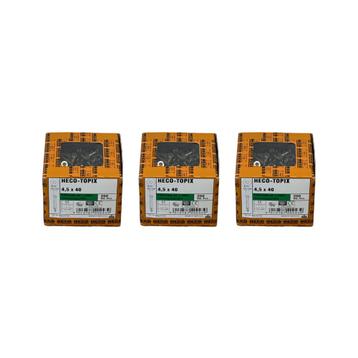 HECO TOPIX RVS A2 Schroef Torx TX25 4.5x40 – 600 stuks beschikbaar voor biedingen