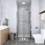 vidaXL Douchedeur 81x190 cm ESG transparant, Doe-het-zelf en Verbouw, Sanitair, Verzenden, Nieuw