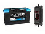 SP Platinum Agm 100ah accu + Acculader 10ah set, Auto-onderdelen, Verzenden, Nieuw