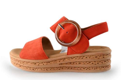 Gabor Sandalen in maat 35½ Oranje | 10% extra korting, Kleding | Dames, Schoenen, Overige kleuren, Zo goed als nieuw, Sandalen of Muiltjes