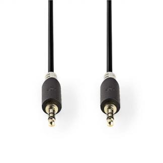 3.5 mm jack kabel | Nedis | 0.5 meter (Stereo, Verguld), Audio, Tv en Foto, Audiokabels en Televisiekabels, Nieuw, Verzenden