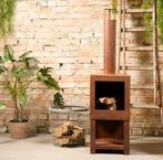 Kachel - Cortenstaal - Tuin Haard - Kachel