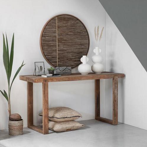 *WOONWINKEL* DTP Home Classic Icon Teakhouten Sidetable, Huis en Inrichting, Tafels | Sidetables, Nieuw, Verzenden