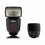 Nissin Di700A flitser + Air Remote voor Canon met garantie, Ophalen of Verzenden, Gebruikt, Overige merken, Kantelbaar
